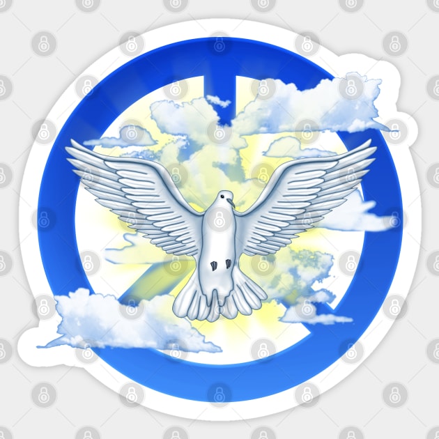 Dove Of Peace Sticker by Packrat